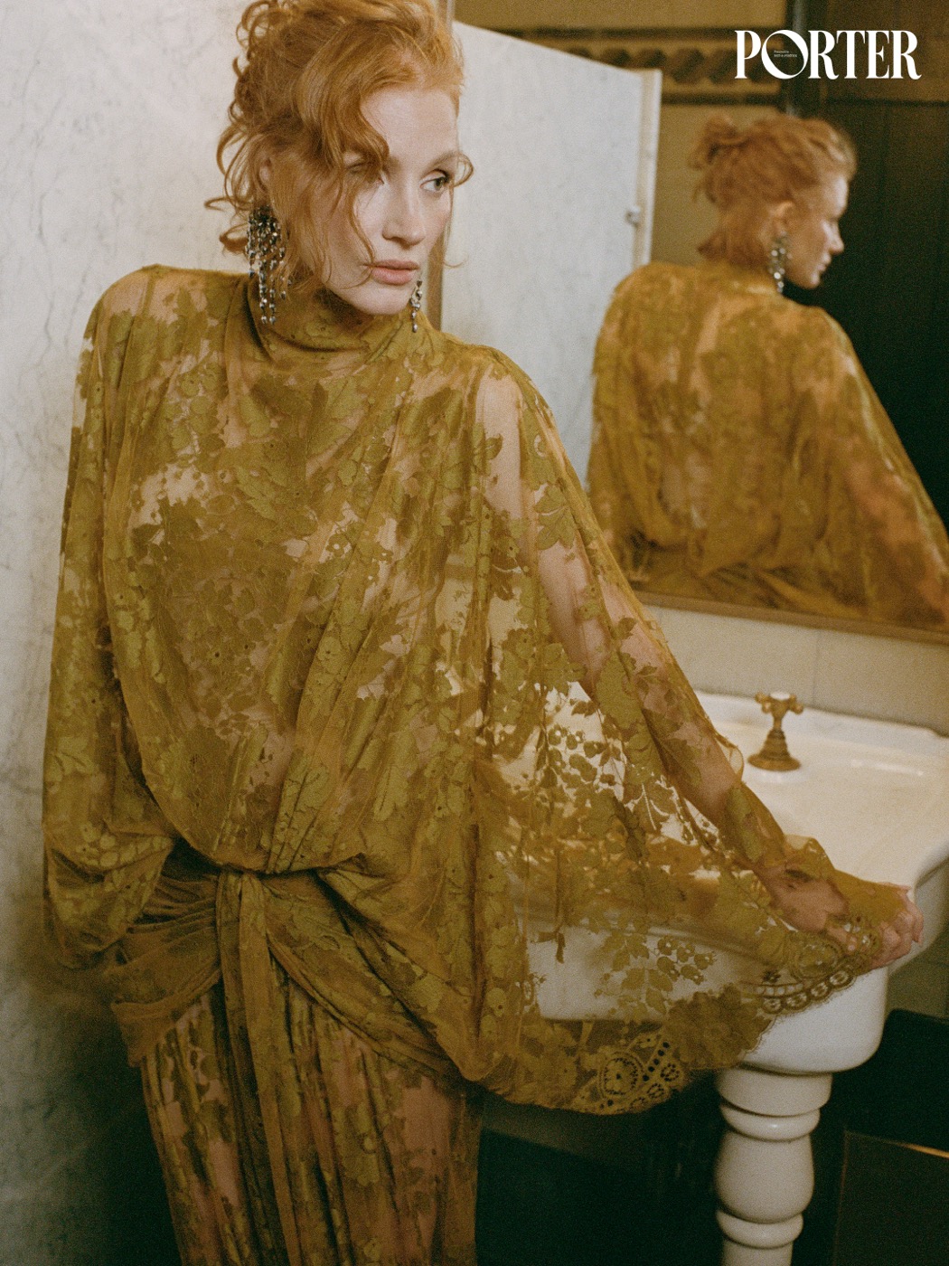 October Cover x Jessica Chastain – 10